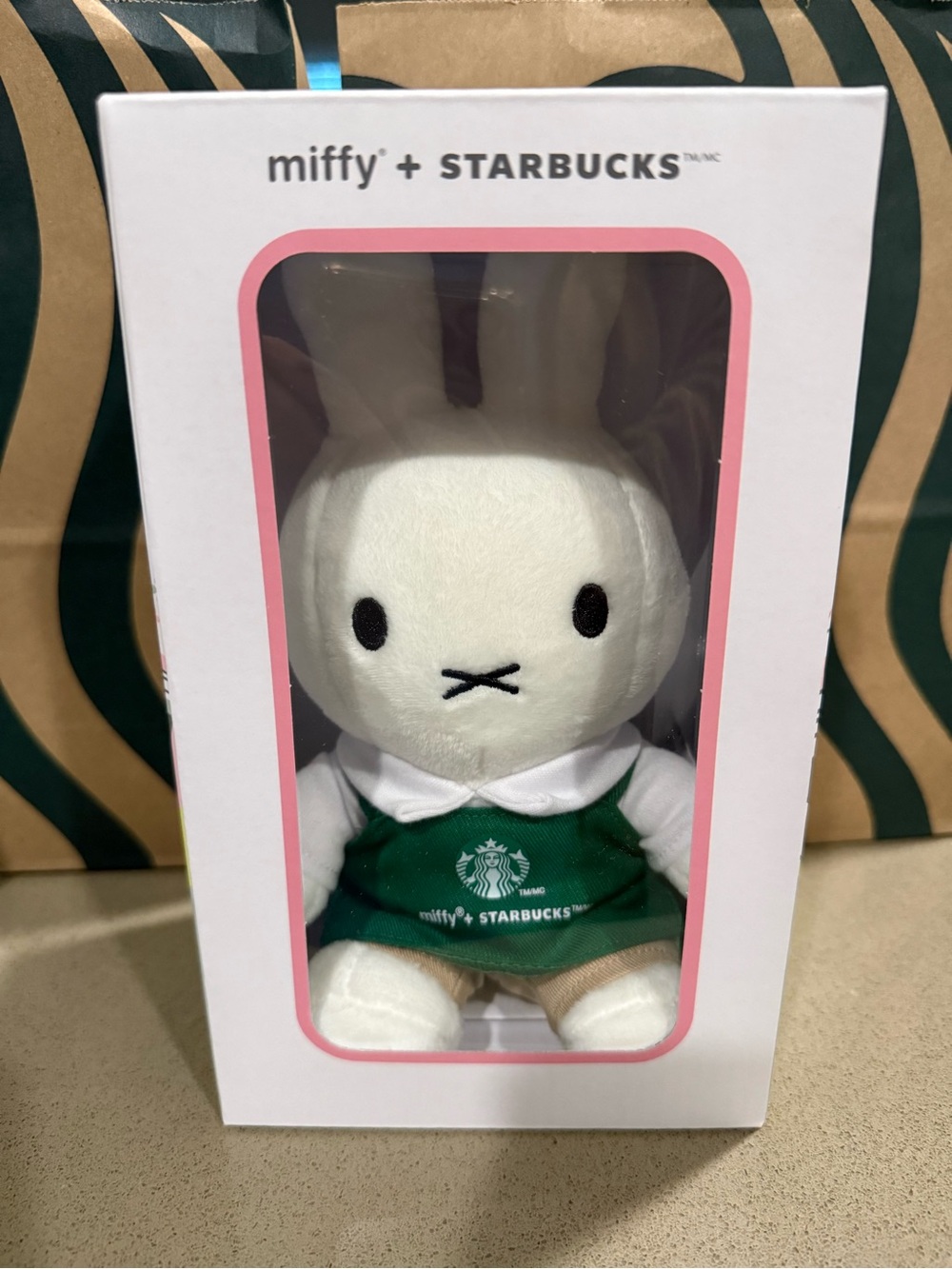 miffy x Starbucks Plush Box - White & Green